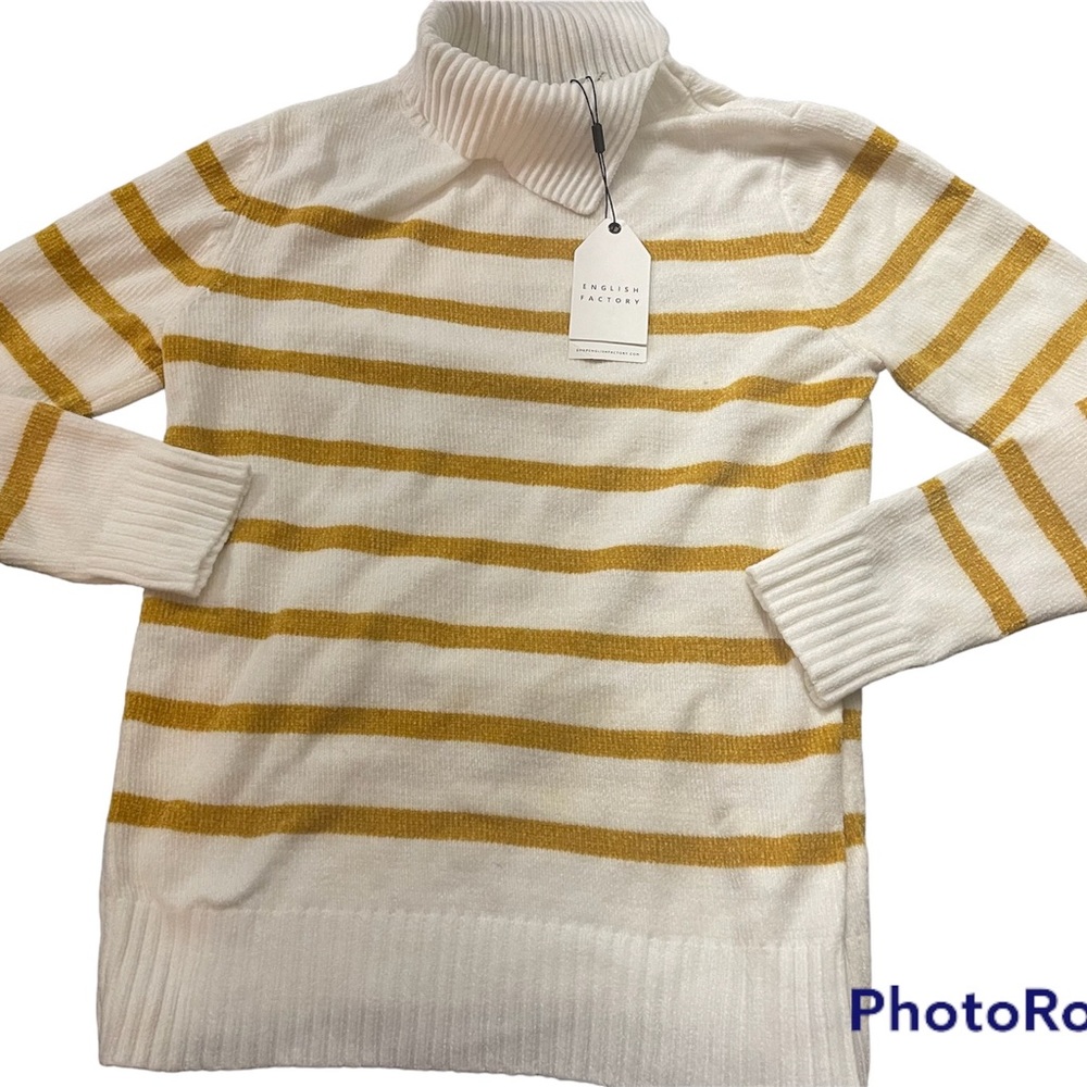 English Factory cowl neck sweater